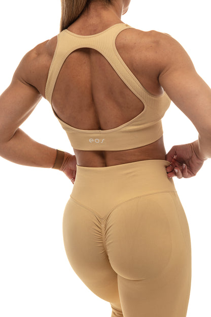 SCULPFIT GYM BRA (BEIGE)