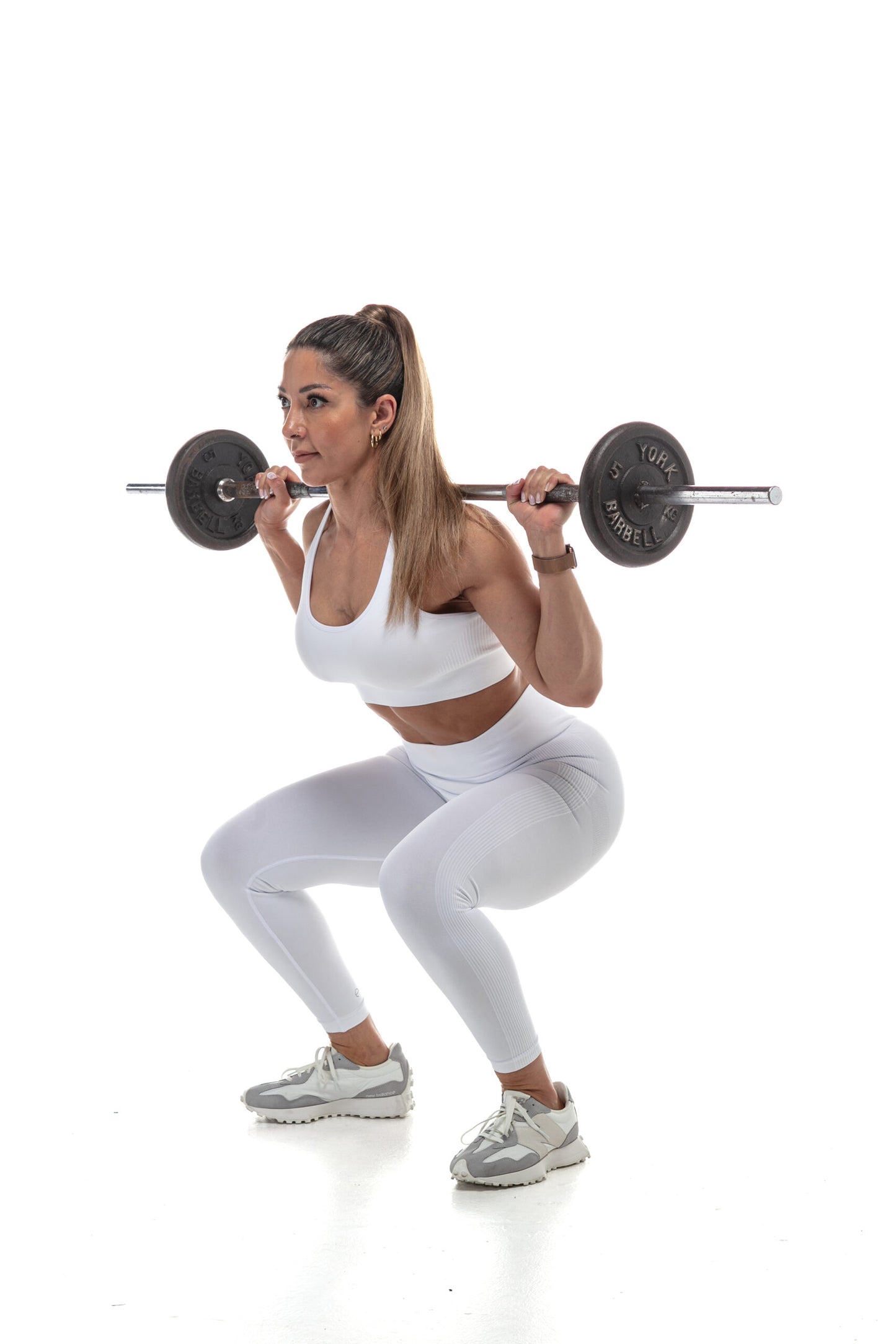 SCULPFIT SCRUNCH LEGGINGS (WHITE)